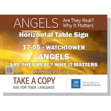 HPWP-17.5 - 2017 Edition 5 - Watchtower - "ANGELS - Are They Real? Why It Matters" - Table